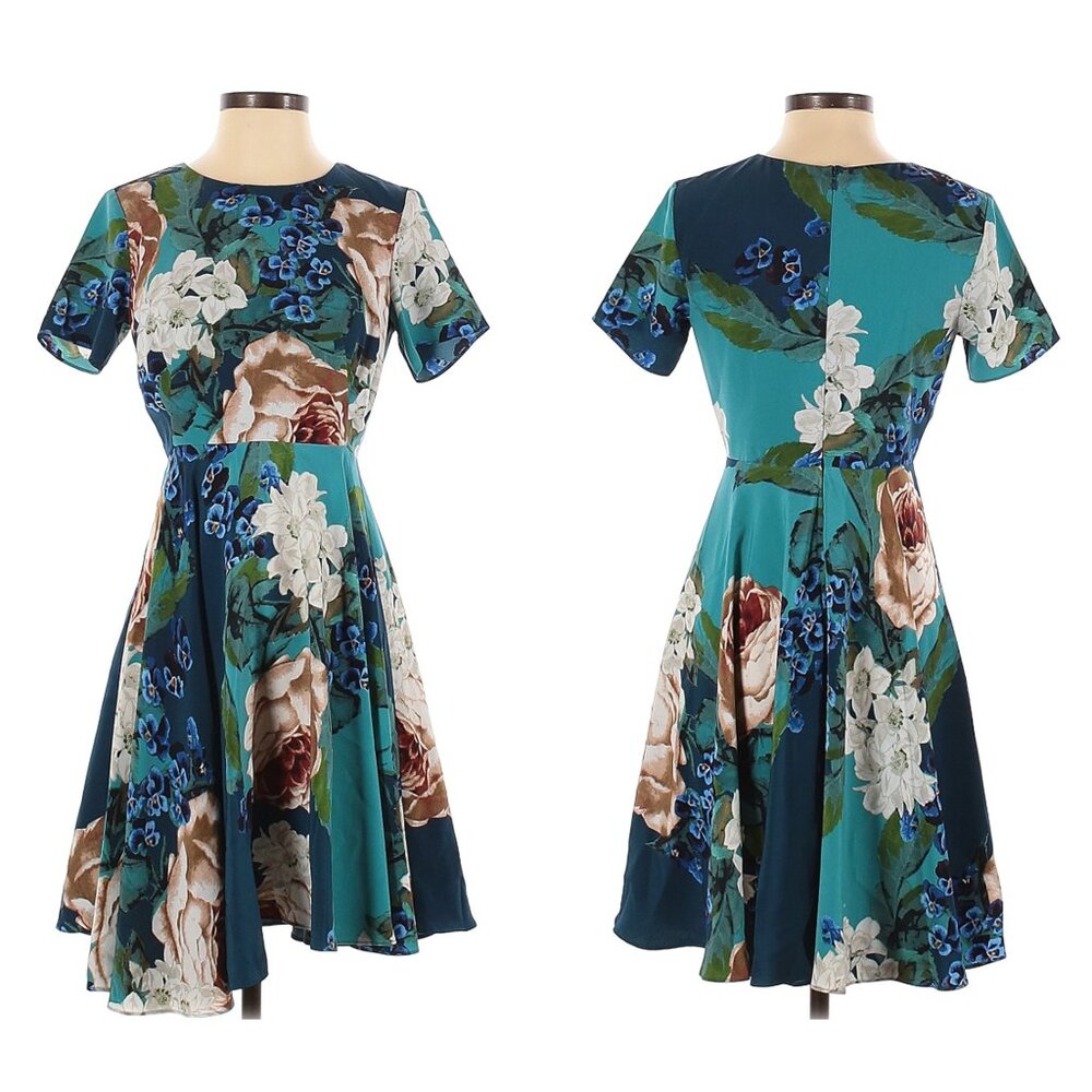 Corey Lynn Calter Paeonia Floral Dress - Anthropologie sz 2